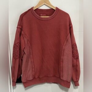 Aerie: Keep It Light Crochet Sweatshirt (pit to pit approx 24in) - Size XXS